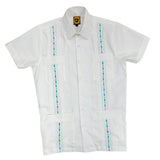 Havana Classic Guayabera - Turquoise