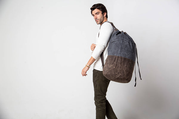 Waxed Laundry Duffel