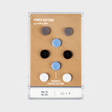 Assorted Colors Plastic Covered Power Buttons