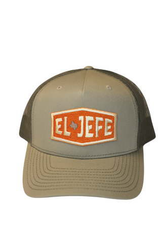 El Jefe Trucker Hat - Khaki