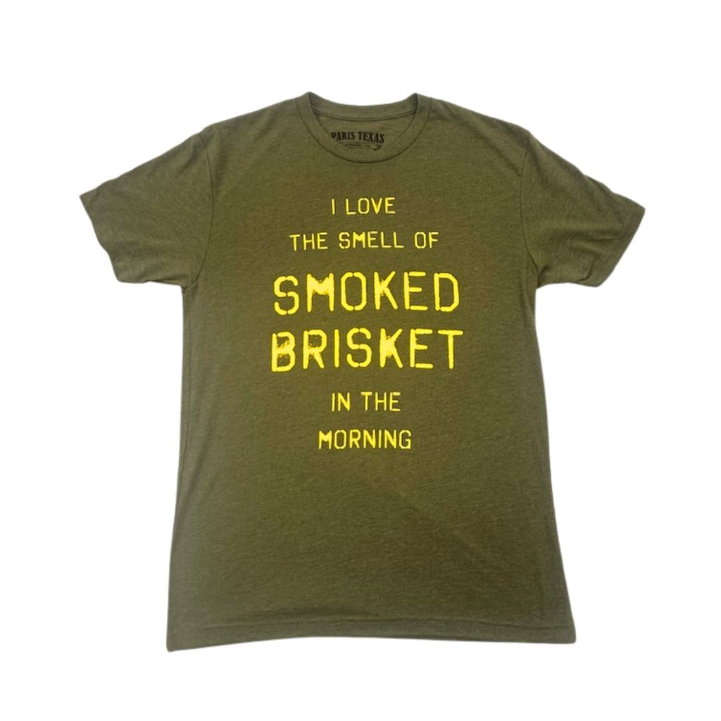 Brisket in the Morning T-Shirt - Military Green