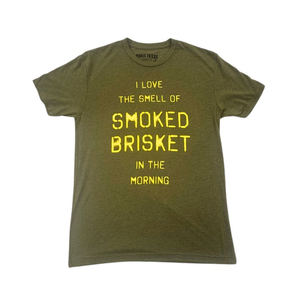 Brisket in the Morning T-Shirt - Military Green