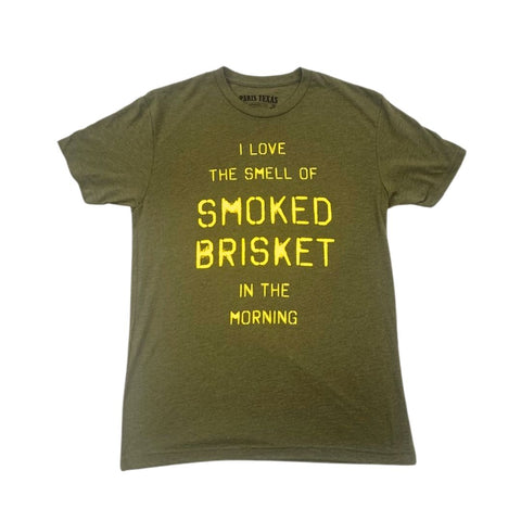 Brisket in the Morning T-Shirt - Military Green
