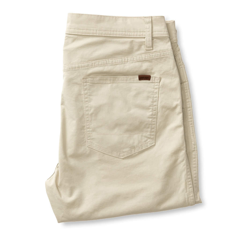 Shoreline Twill 5 Pocket Pant - Stone