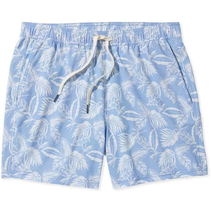 Bungalow Trunk - Sky Blue Leaves
