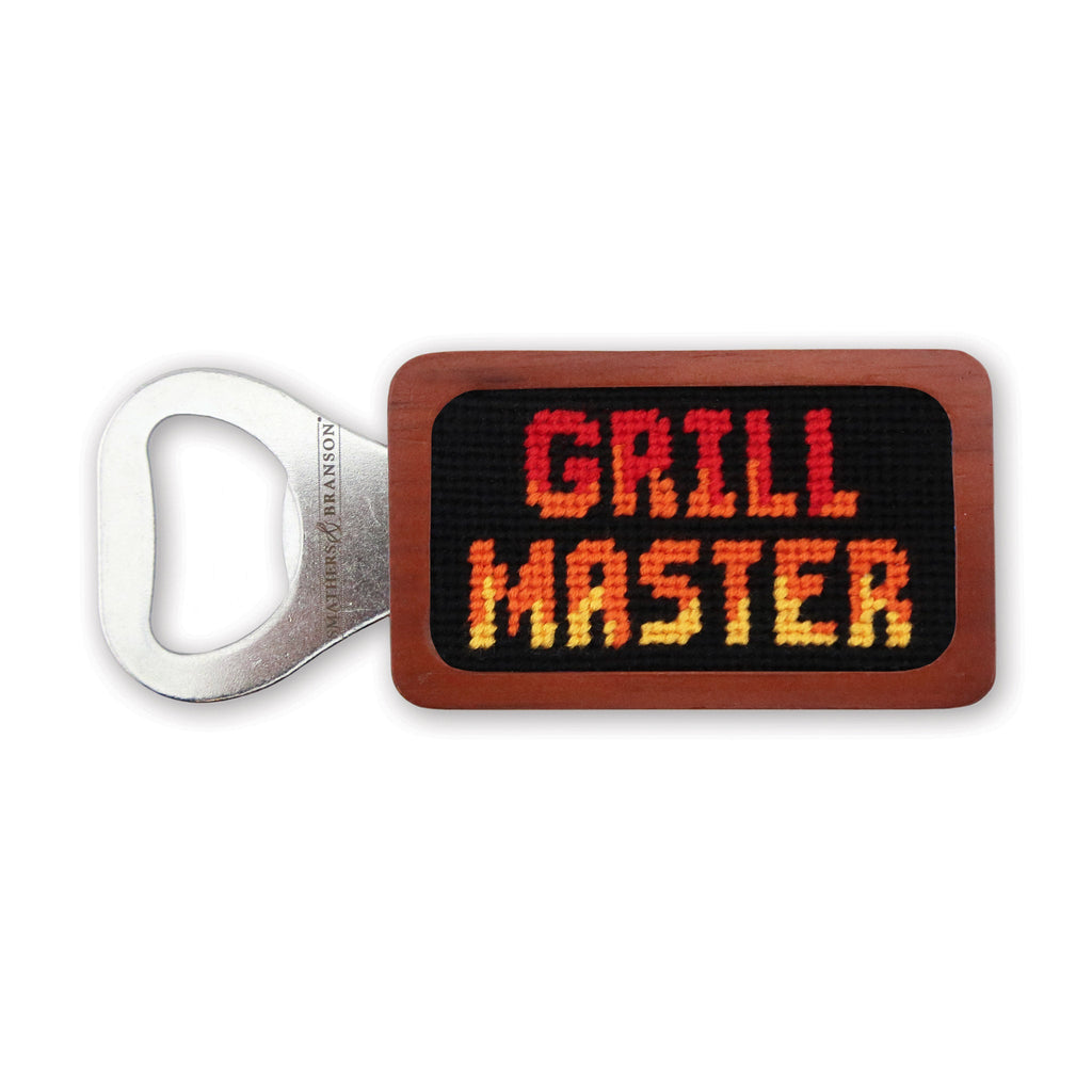 Grill Master Needlepoint Bottle Opener