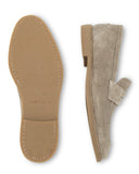 J-Flex Penny Suede Loafers - Stone