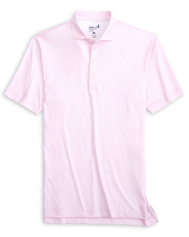 Island Times Jersey Polo - Porto Pink