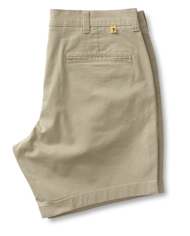 7in Gold School Short - Khaki