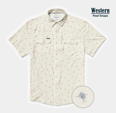 The Llano Western Short Sleeve - Floral