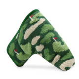 Golfer's Camo Needlepoint Putter Headcover