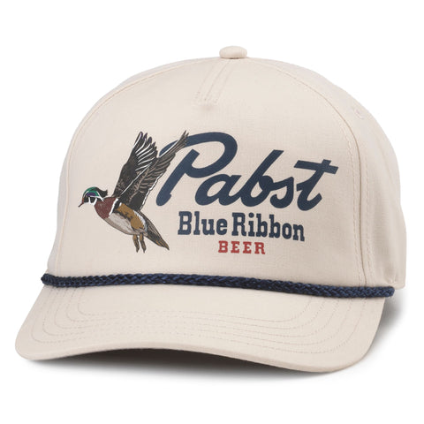 Canvas Cappy Pabst Hat - Ivory