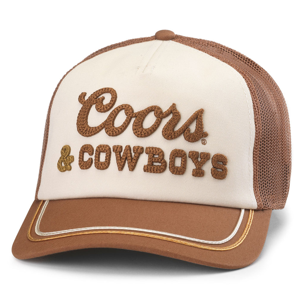 Coors Radler Hat- Brown/Ivory