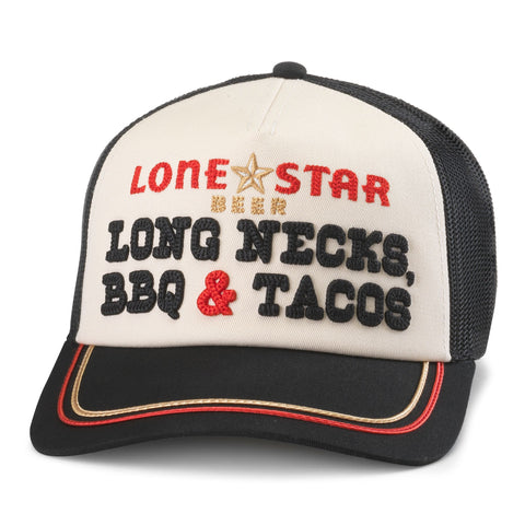 Lone Star Radler Hat- Black/Ivory