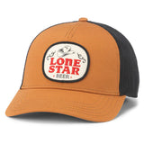 Lone Star Twill Valin Patch Hat - Black/ Hazel
