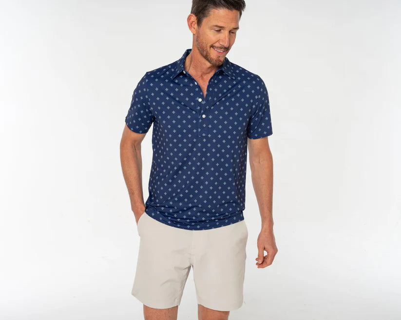Performance Sport Players - Saltillo Print Navy