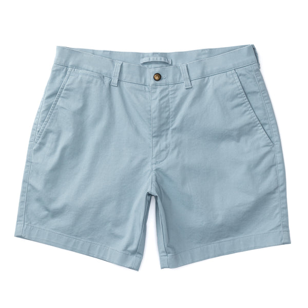 7in Gold School Short - River Blue