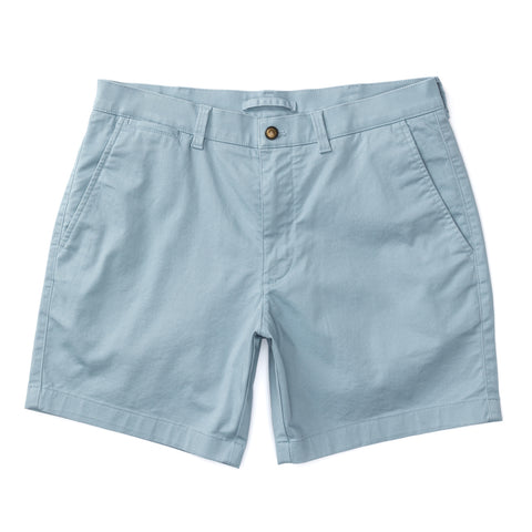 7in Gold School Short - River Blue
