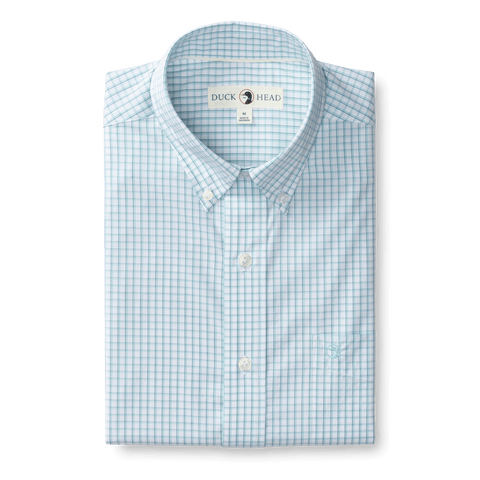 Casey Plaid Performance Poplin Sport Shirt - Meadowbrook