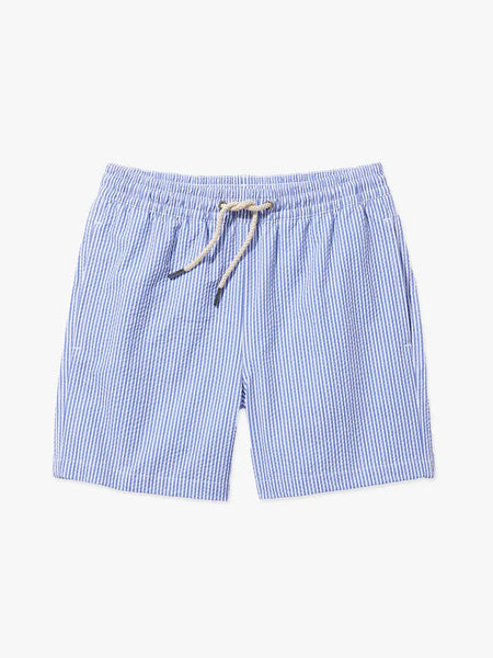 Kids Bayberry Trunk - Light Blue Seersucker