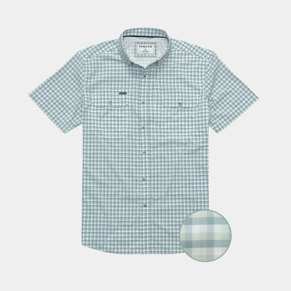 The Kahala Original Short Sleeve - Green Plaid