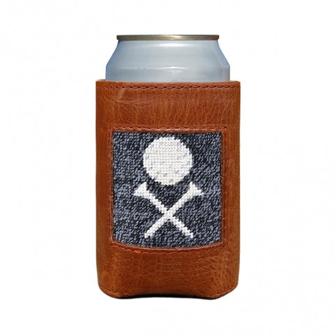 Scratch Golf Needlepoint Can Cooler