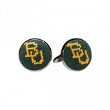 Baylor Needlepoint Cufflinks