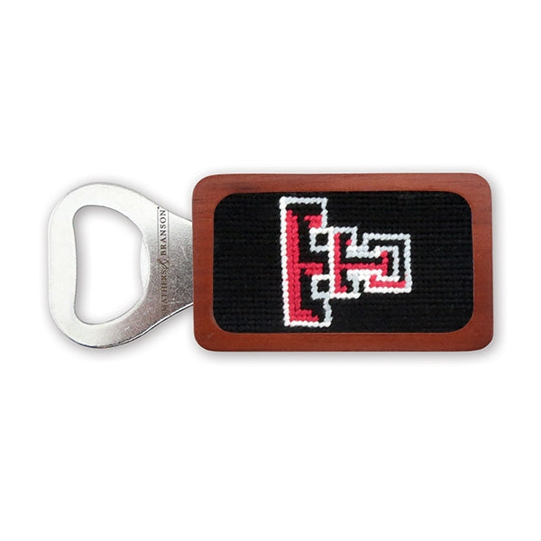 Texas Tech Needlepoint Bottle Opener