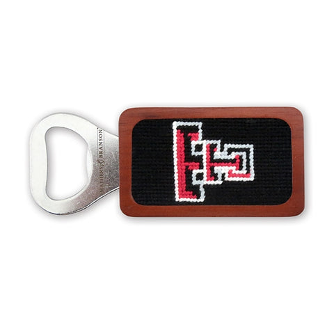 Texas Tech Needlepoint Bottle Opener