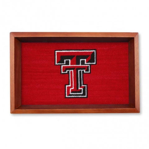 Texas Tech Needlepoint Valet Tray