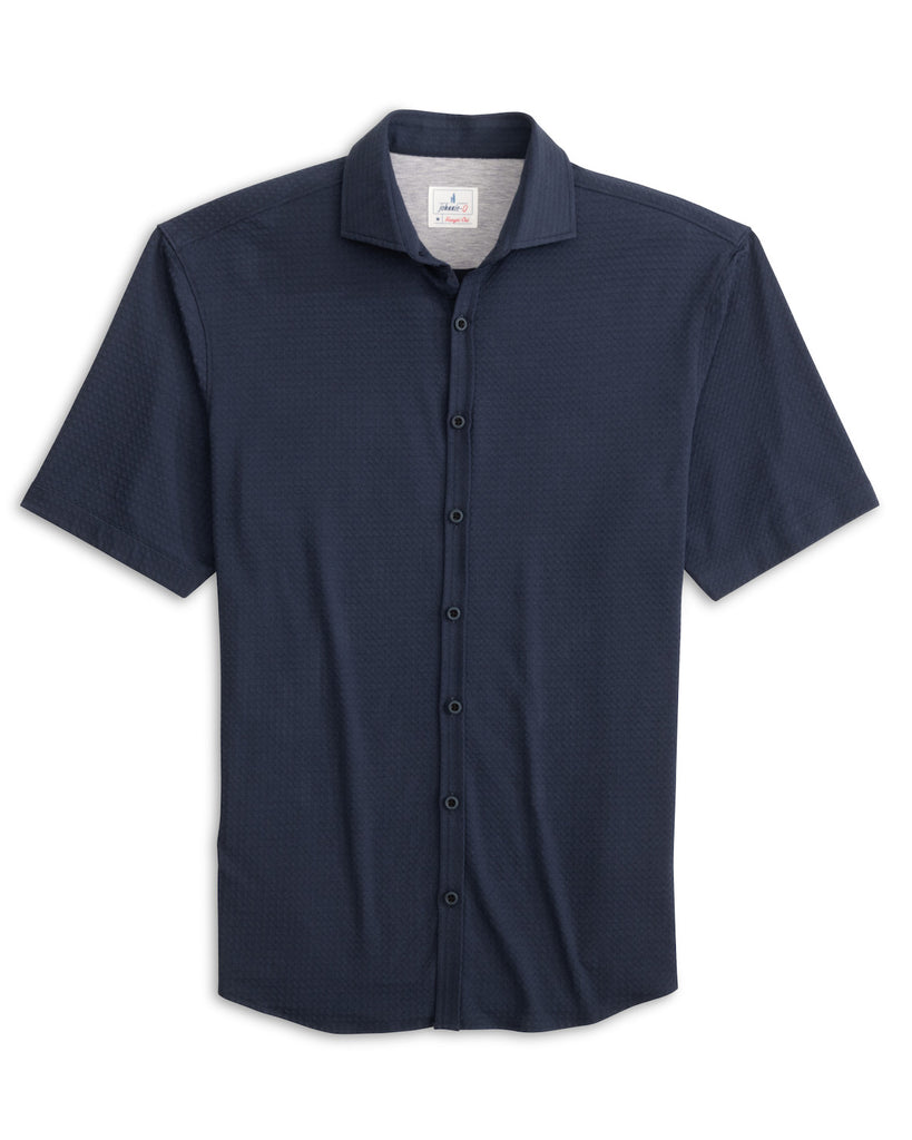 Surfsucker Short Sleeve Button Down - Lake