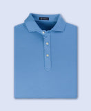 Kershaw Stripe Performance Polo - Ciel/Marine