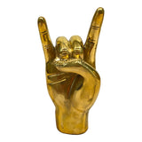 Hook 'Em Brass Sculptural Object