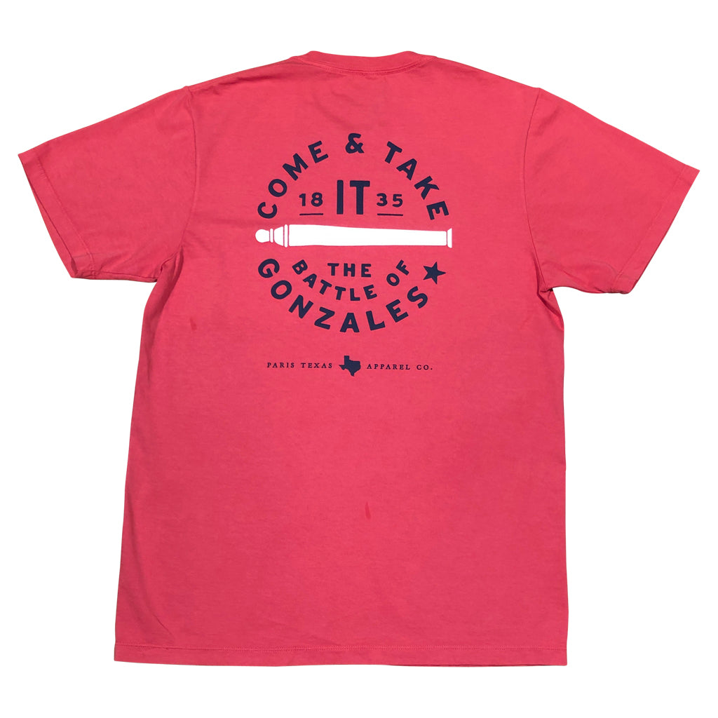 Come and Take It Pocket T-Shirt - Brick