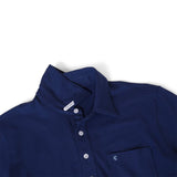 Stretch Players Shirt - Navy Blue