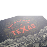 Deep in the Heart of Texas Wall Art Print
