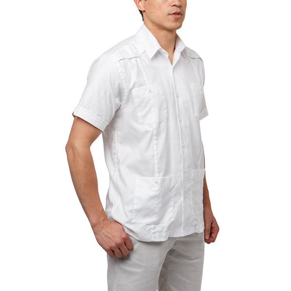 El_Guapo_Guayabera_White_Mens_Mexican_Shirt_for_Men