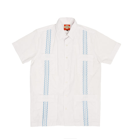 Havana Classic Guayabera - Blue