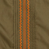 Hunting_Hemingway_Guayabera_Olive_Mexican_Shirt_for_Men