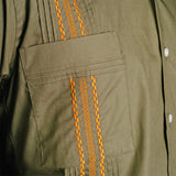 Hunting Hemingway Guayabera - Olive