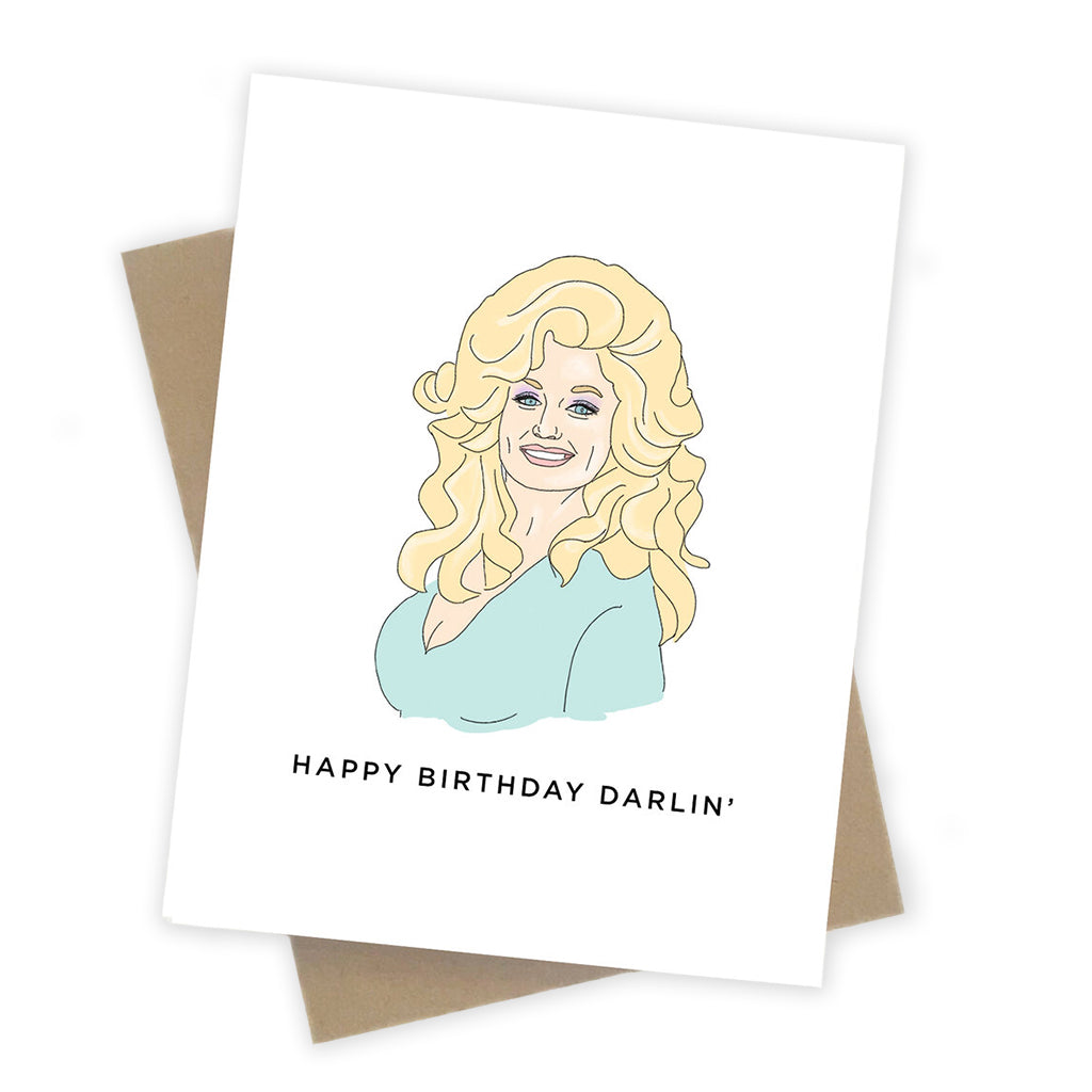 Dolly Happy Birthday Card