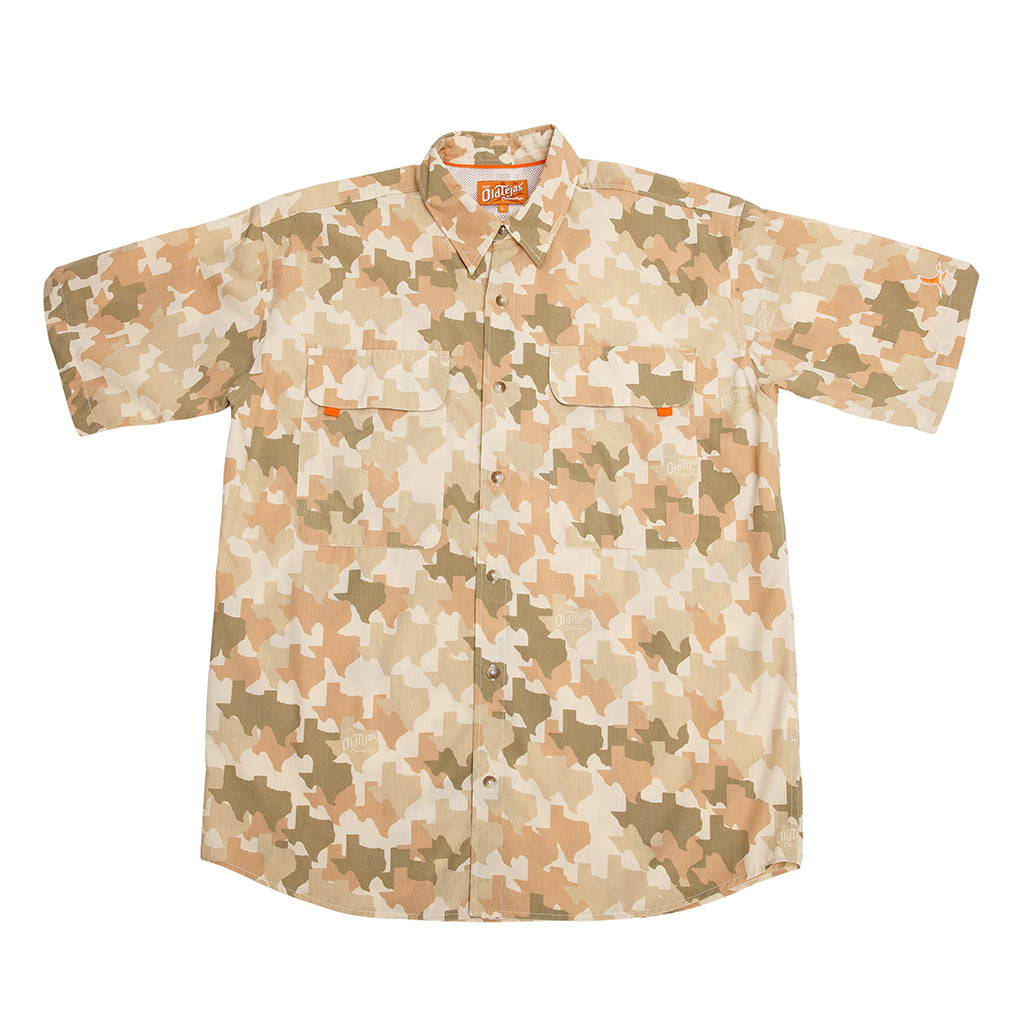 Old Tejas Camo Field Shirt - Tan