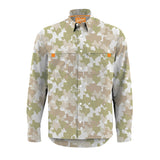 Old Tejas Camo Long Sleeve Field Shirt - Tan