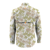 Old Tejas Camo Long Sleeve Field Shirt - Tan