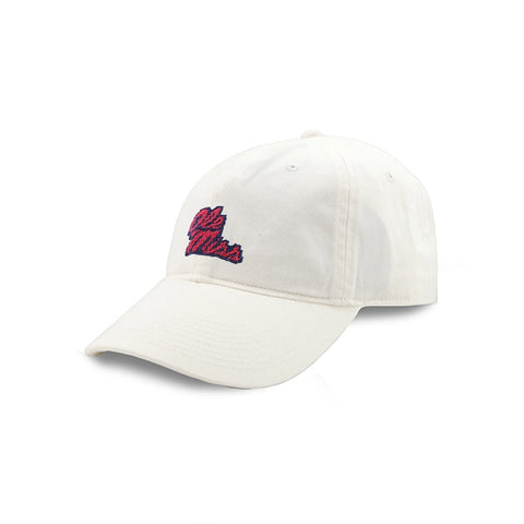 Ole Miss Needlepoint Hat
