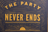 The Road Goes on Forever Print