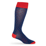 Small Dot Alumni Socks Navy