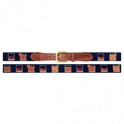 Bourbon Five Ways Needlepoint Belt