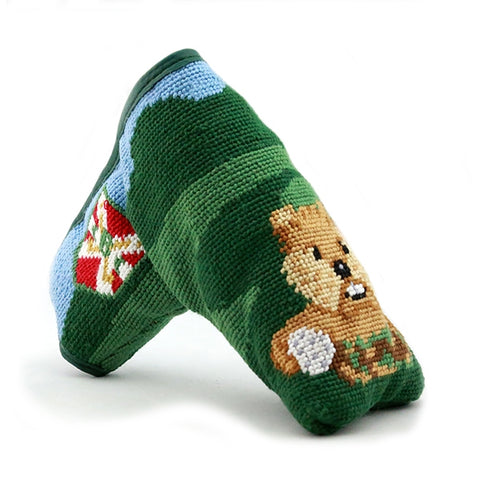 Gopher Golf Needlepoint Putter Headcover