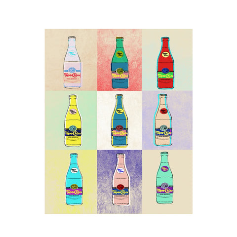 Topo Chico Pop Art Print Warhol - Unframed